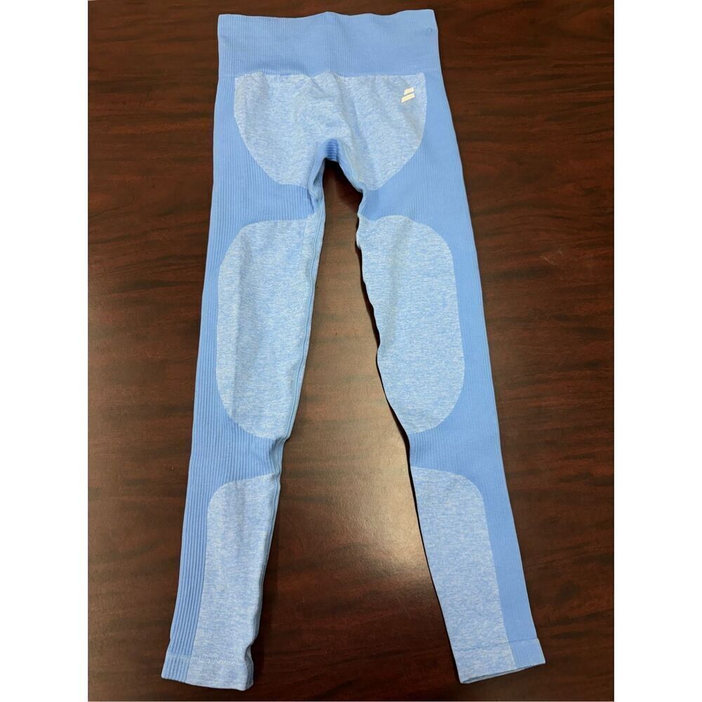 DoYouEven Impact Seamless Blue Active Leggings Size X-Small